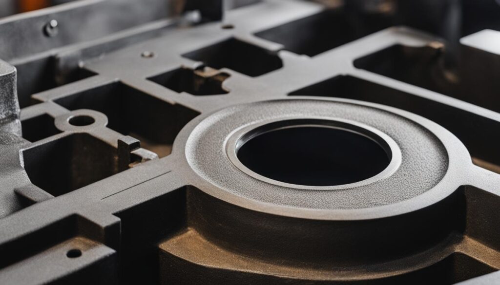 Variis de Medium et Large Ductile Ferrum Castings, Resinae Arena processus, Vallis tempus requiritur ad harenae archa post effundere