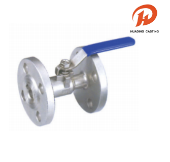One Piece Flange Ball Valvulae